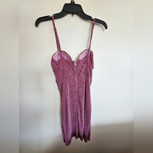 Showpo Muave Shiny Sexy Hot Dress - Picture 4 of 4